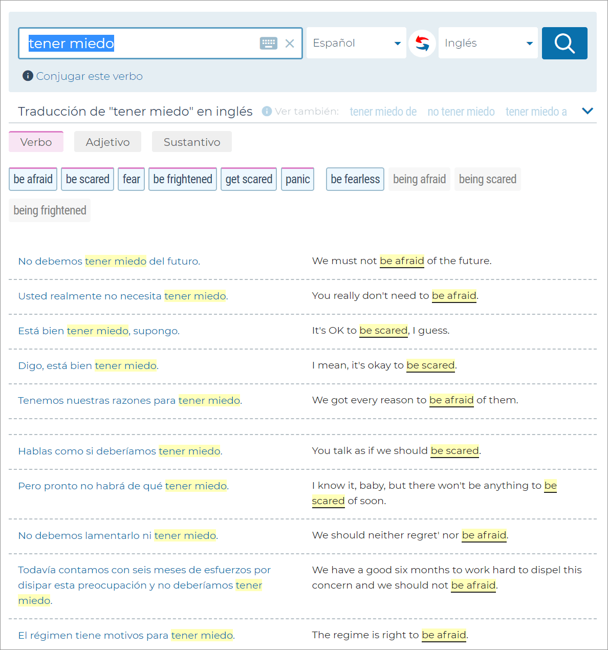 Пошук слів у контексті за допомогою словника Reverso Context